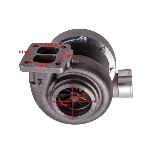 Maxpeedingrods GT45 T4 Upgrade Racing Turbo charger - Görsel 2