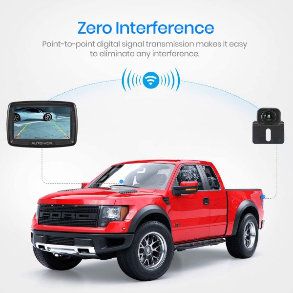 AUTO-VOX CS-2 Wireless Backup Camera Kit - Görsel 2