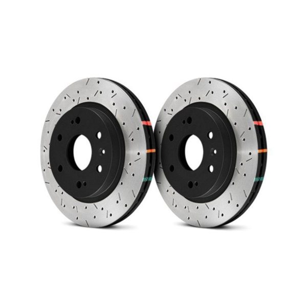 4000XS Drilled and Slotted Brake Rotor more details on - Görsel 2