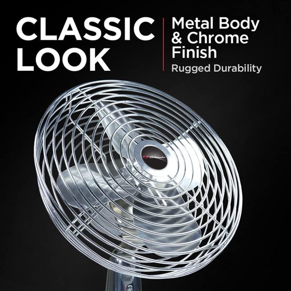 Schumacher 125 Chrome Fan 12V - Görsel 3