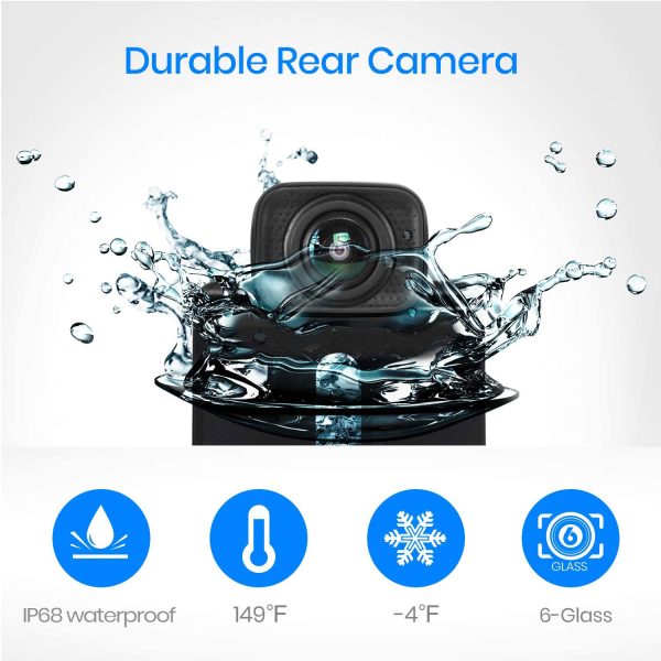 AUTO-VOX CS-2 Wireless Backup Camera Kit - Görsel 4